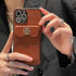 כיסוי יוקרתי איכותי ואופנתי מעוצב לאייפון - Luxury Leather